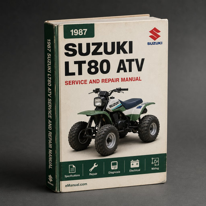 1987-2006 Suzuki LT80 ATV Repair Manual