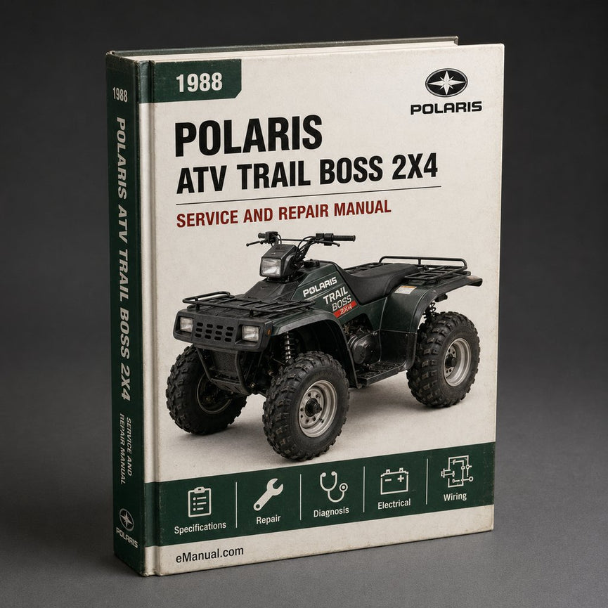 1988 ATV POLARIS TRAIL BOSS 2X4 Service Repair Manual