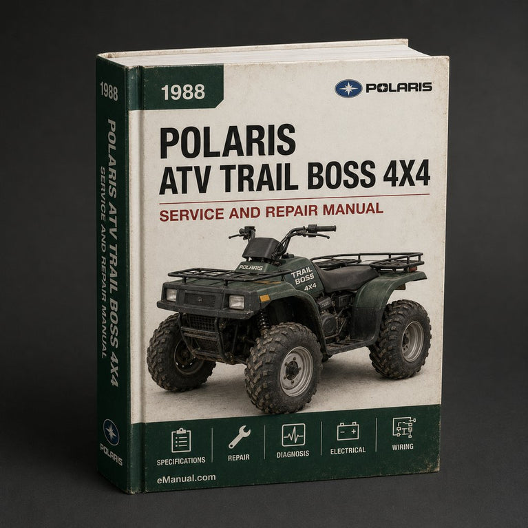 1988 ATV POLARIS TRAIL BOSS 4X4 Service Repair Manual