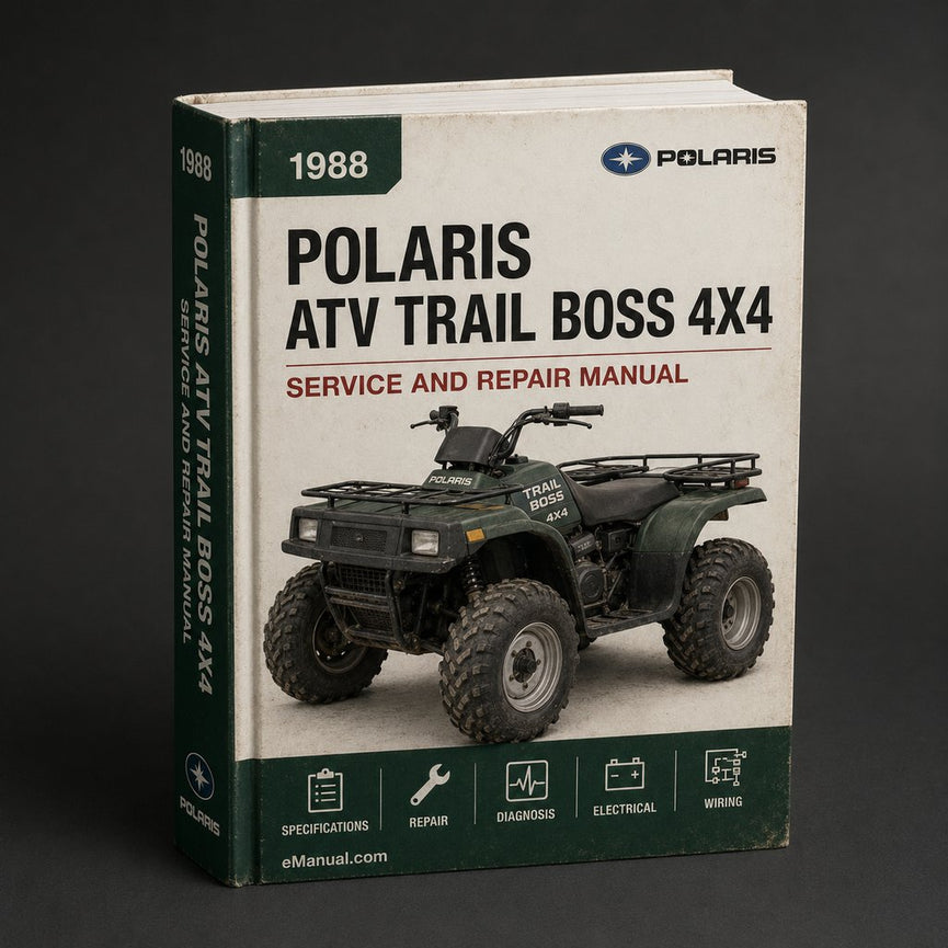 1988 ATV POLARIS TRAIL BOSS 4X4 Service Repair Manual
