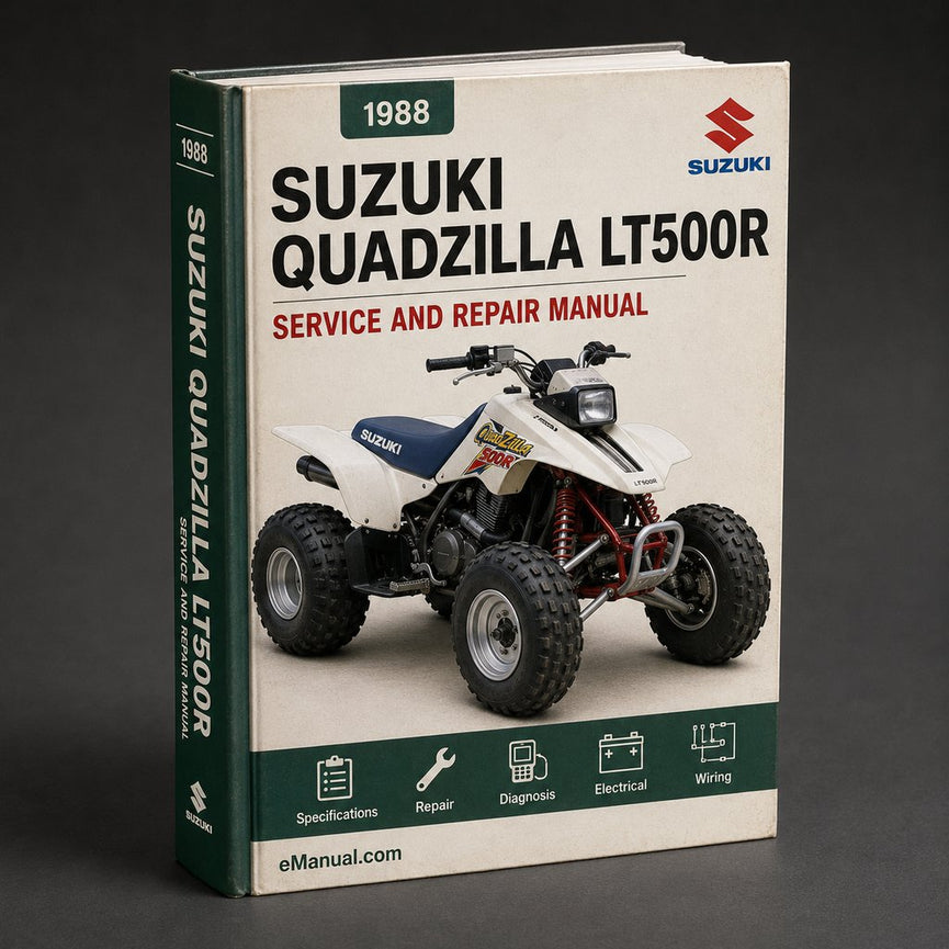1988 Suzuki QuadZilla LT500R Service Repair Manual