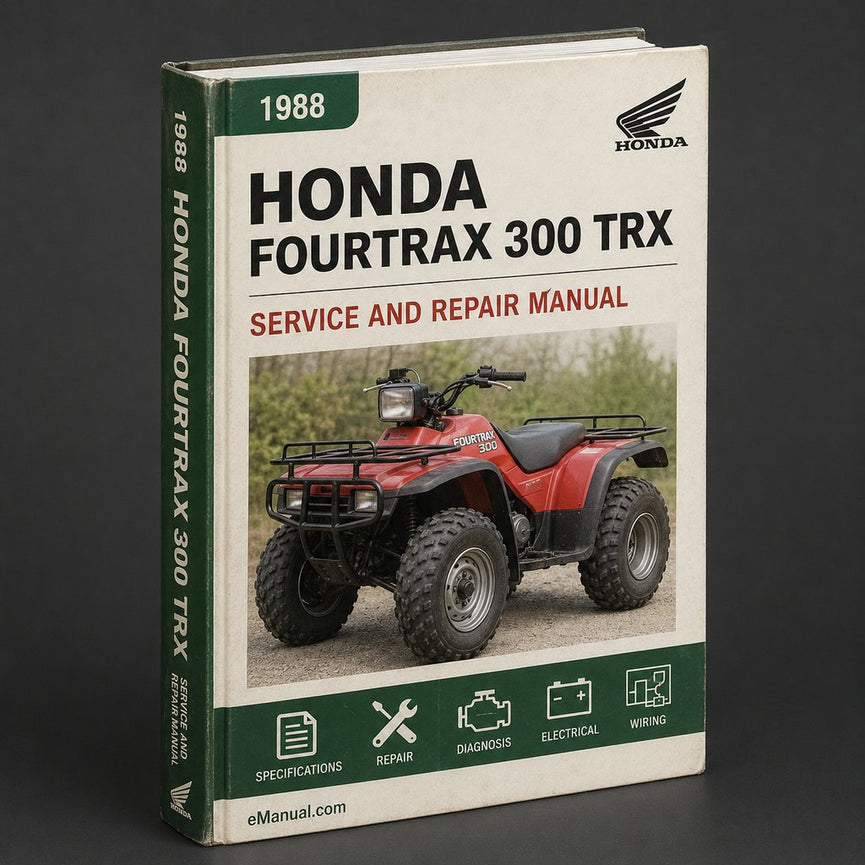 1988-1994 Fourtrax 300 trx Service Repair Manual