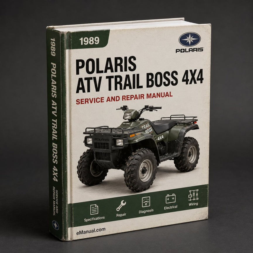 1989 ATV POLARIS TRAIL BOSS 4X4 Service Repair Manual