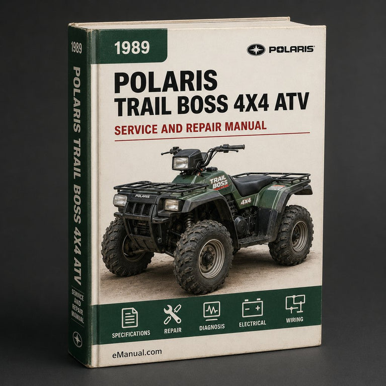 1989 POLARIS TRAIL BOSS 4X4 ATV Service Repair Manual