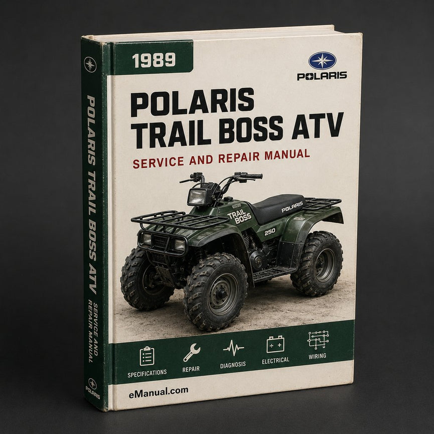 1989 POLARIS TRAIL BOSS ATV Service Repair Manual