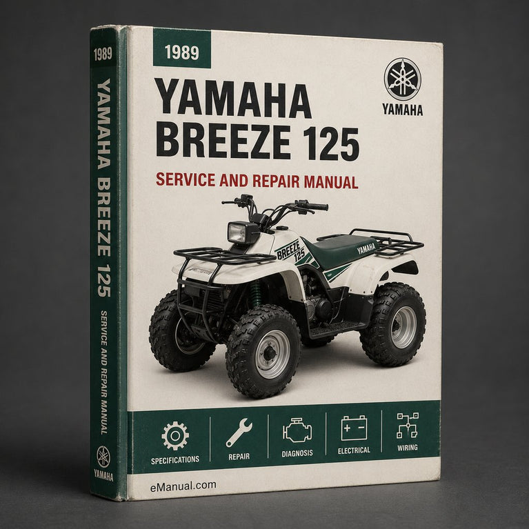 1989-2004 Yamaha BREEZE 125 Service Repair Manual
