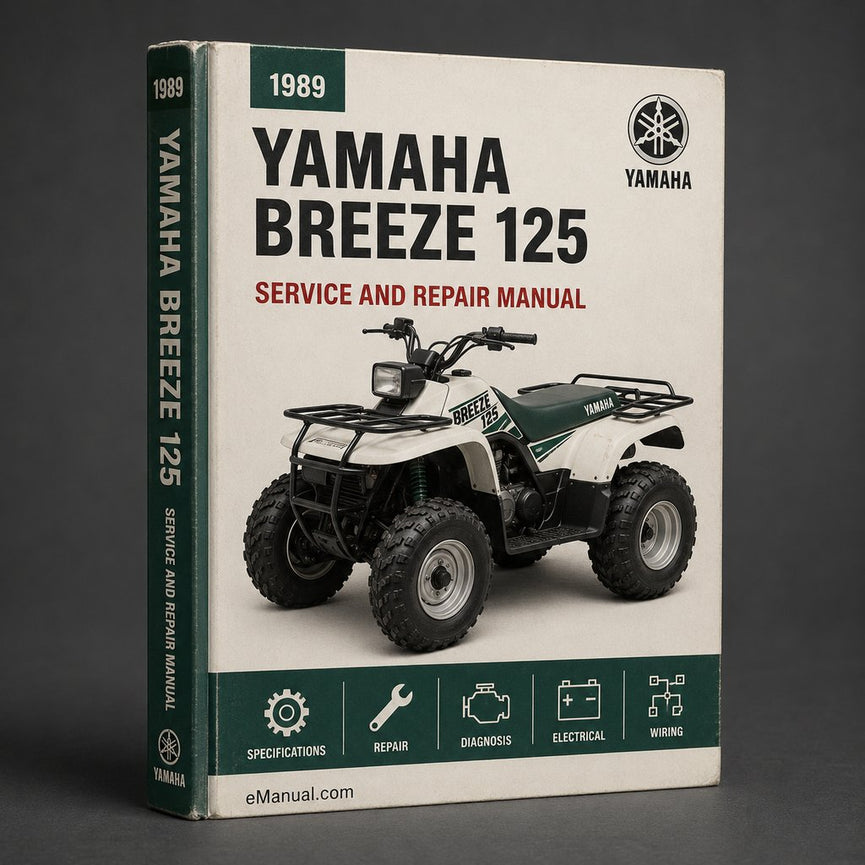 1989-2004 Yamaha BREEZE 125 Service Repair Manual