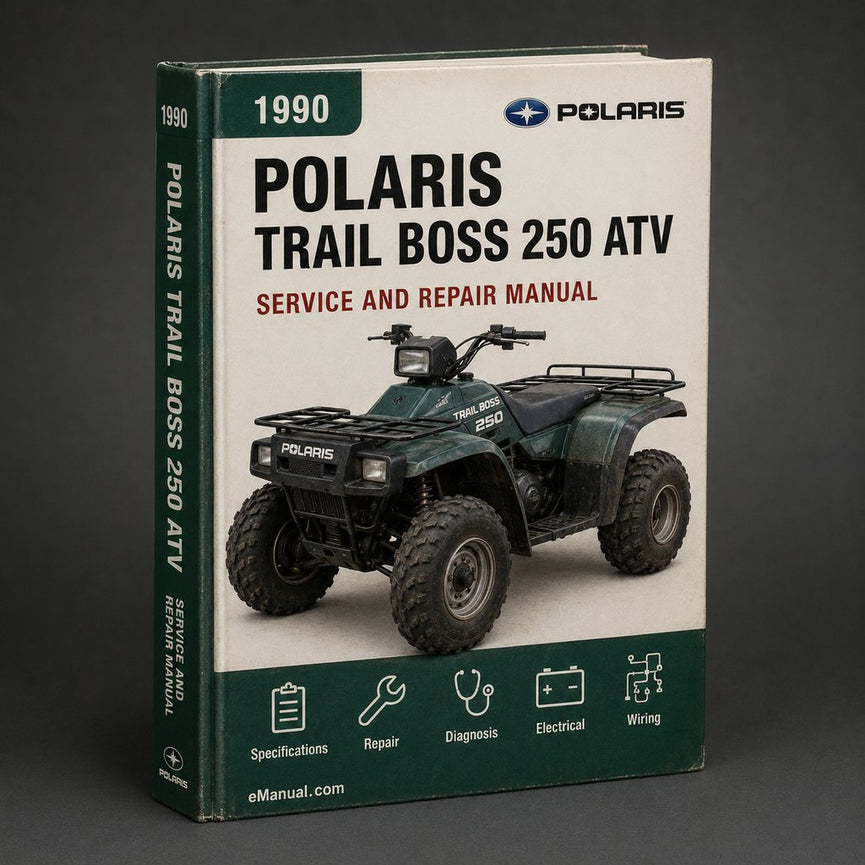 1990 POLARIS TRAIL BOSS 250 ATV Service Repair Manual