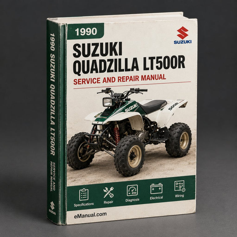 1990 Suzuki QuadZilla LT500R Service Repair Manual