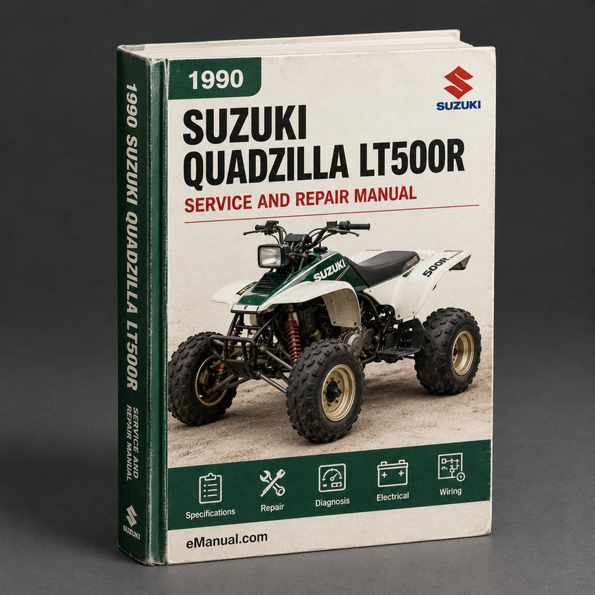 1990 Suzuki QuadZilla LT500R Service Repair Manual