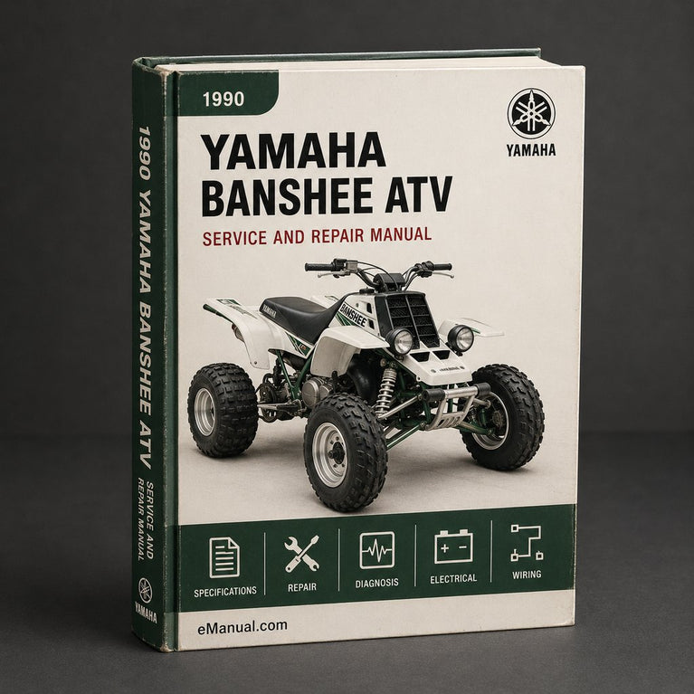 1990 Yamaha BANSHEE ATV Service Repair Manual
