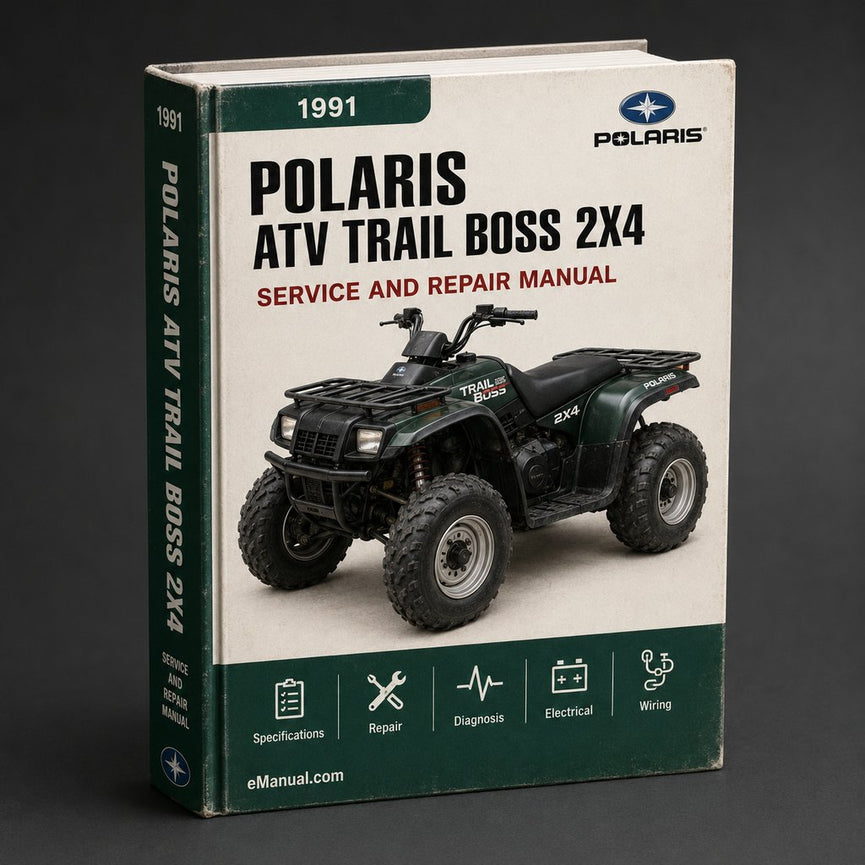 1991 ATV POLARIS TRAIL BOSS 2X4 Service Repair Manual