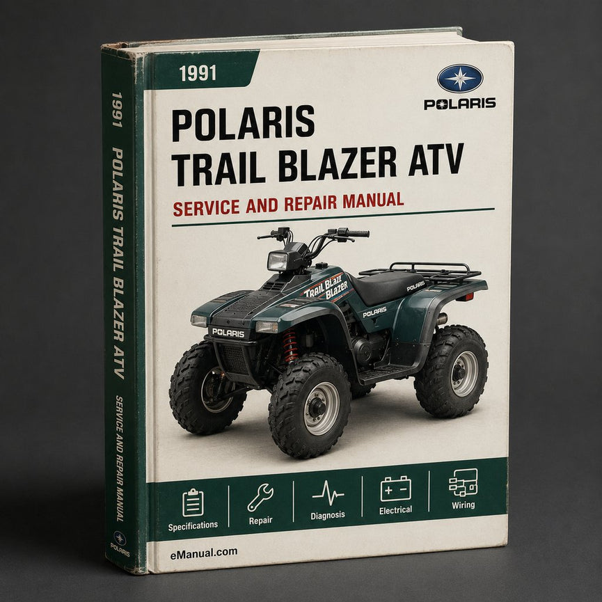 1991 POLARIS TRAIL BLAZER ATV Service Repair Manual