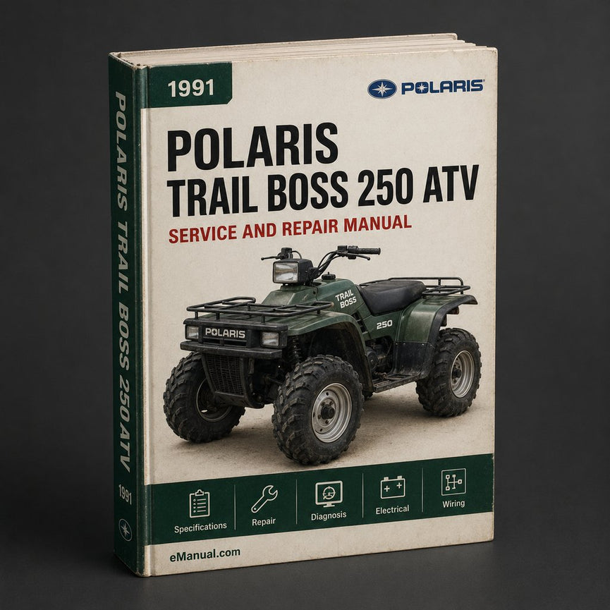 1991 POLARIS TRAIL BOSS 250 ATV Service Repair Manual