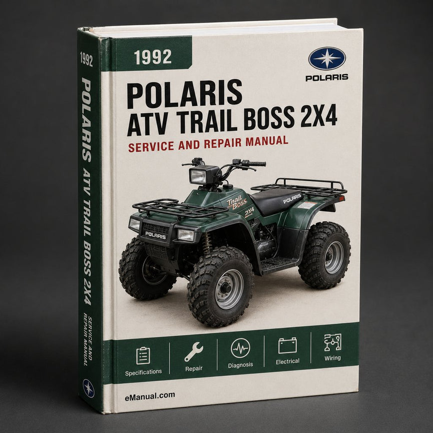 1992 ATV POLARIS TRAIL BOSS 2X4 Service Repair Manual