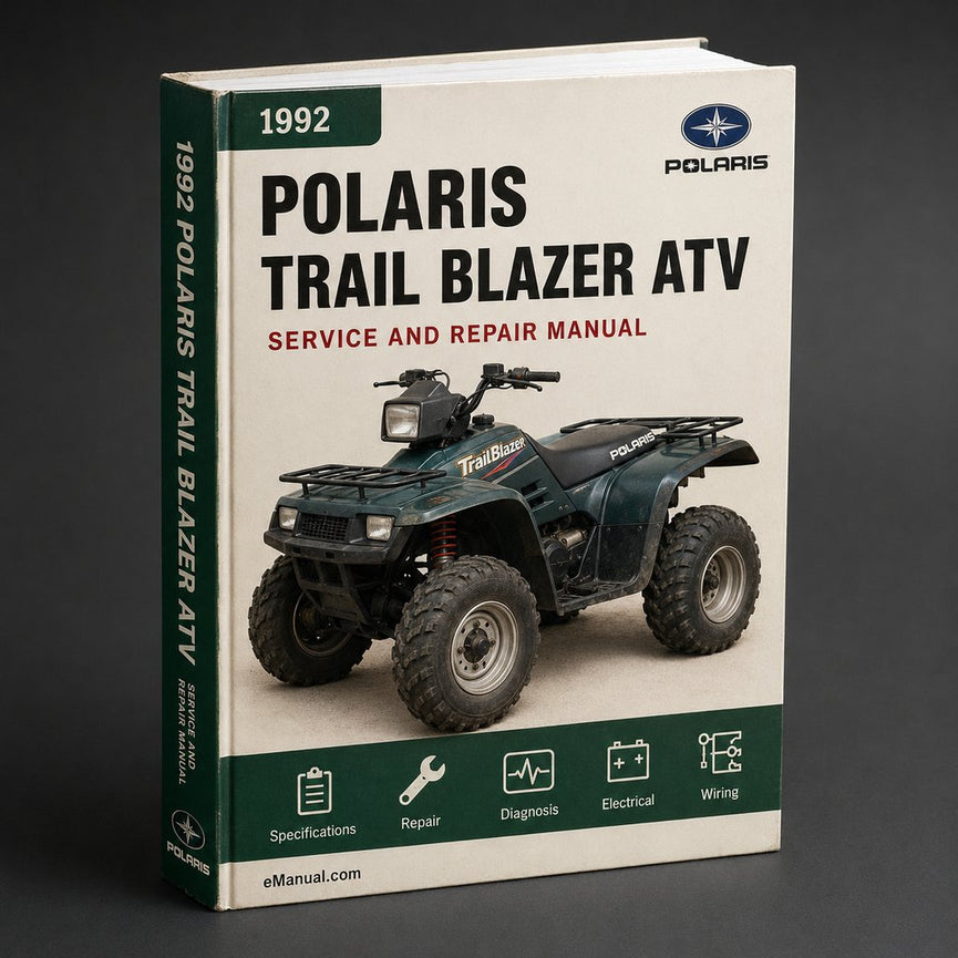 1992 POLARIS TRAIL BLAZER ATV Service Repair Manual