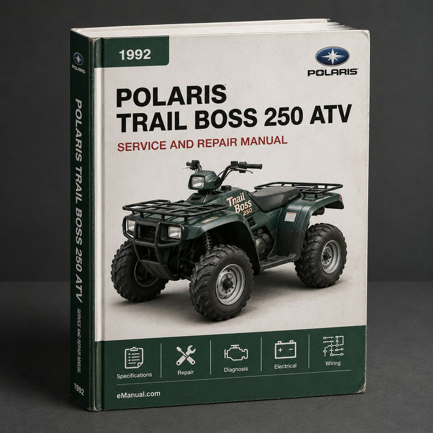 1992 POLARIS TRAIL BOSS 250 ATV Service Repair Manual