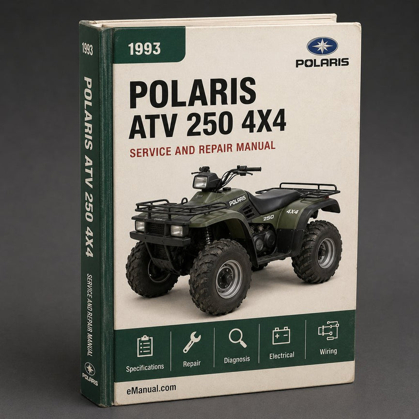 1993 ATV POLARIS 250 4X4 Service Repair Manual