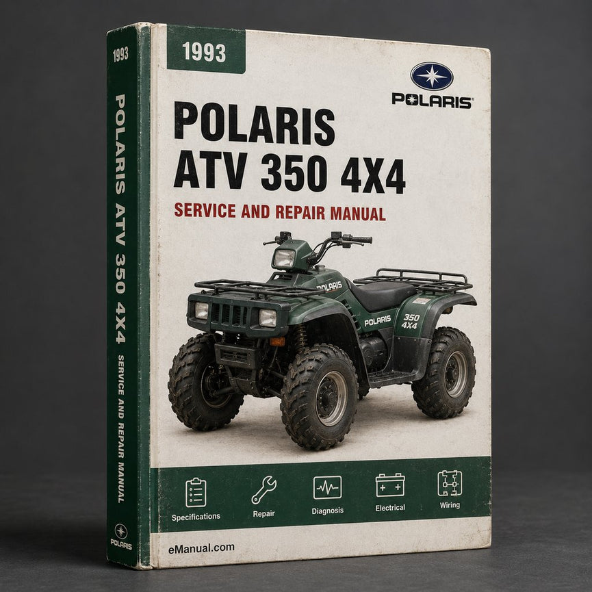 1993 ATV POLARIS 350 4X4 Service Repair Manual