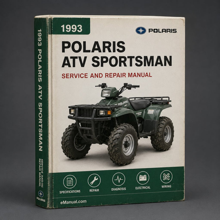 1993 ATV POLARIS SPORTSMAN Service Repair Manual