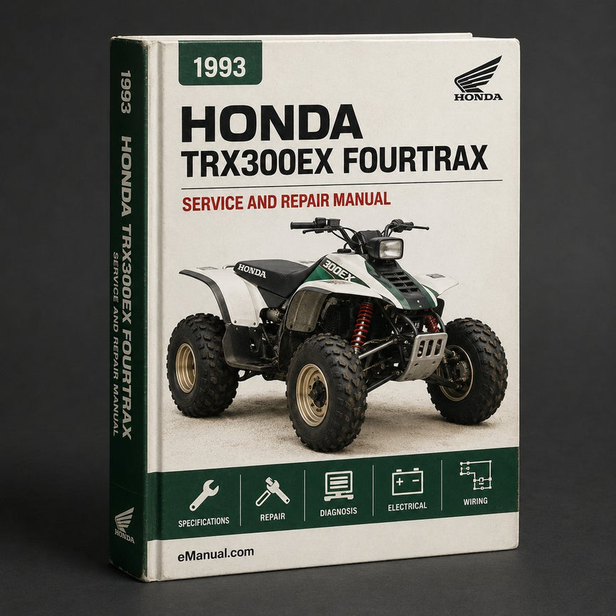 1993-2000 Honda TRX300EX Fourtrax Service Repair Manual