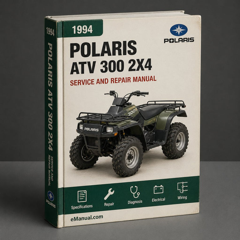 1994 ATV Polaris 300 2x4 Service Repair Manual