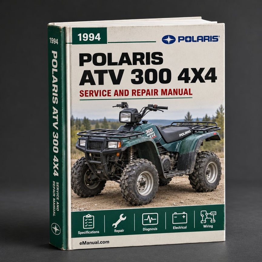 1994 ATV POLARIS 300 4X4 Service Repair Manual