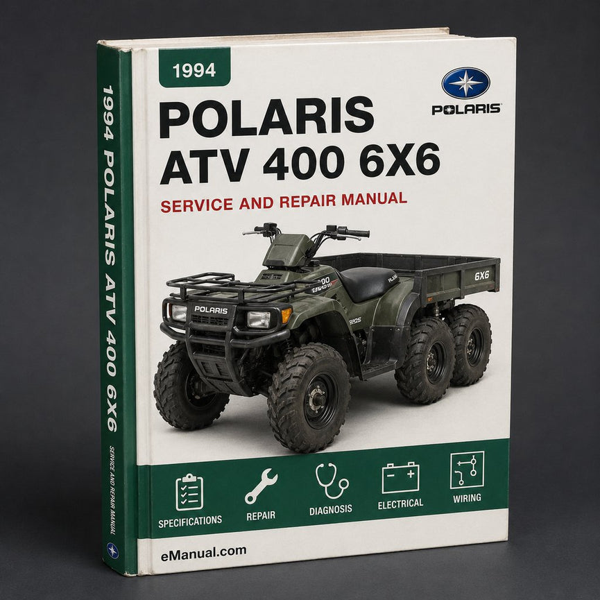 1994 ATV POLARIS 400 6X6 Service Repair Manual