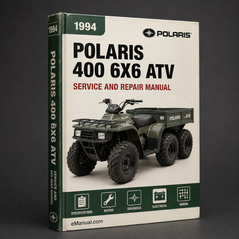 1994 POLARIS 400 6X6 ATV Service Repair Manual