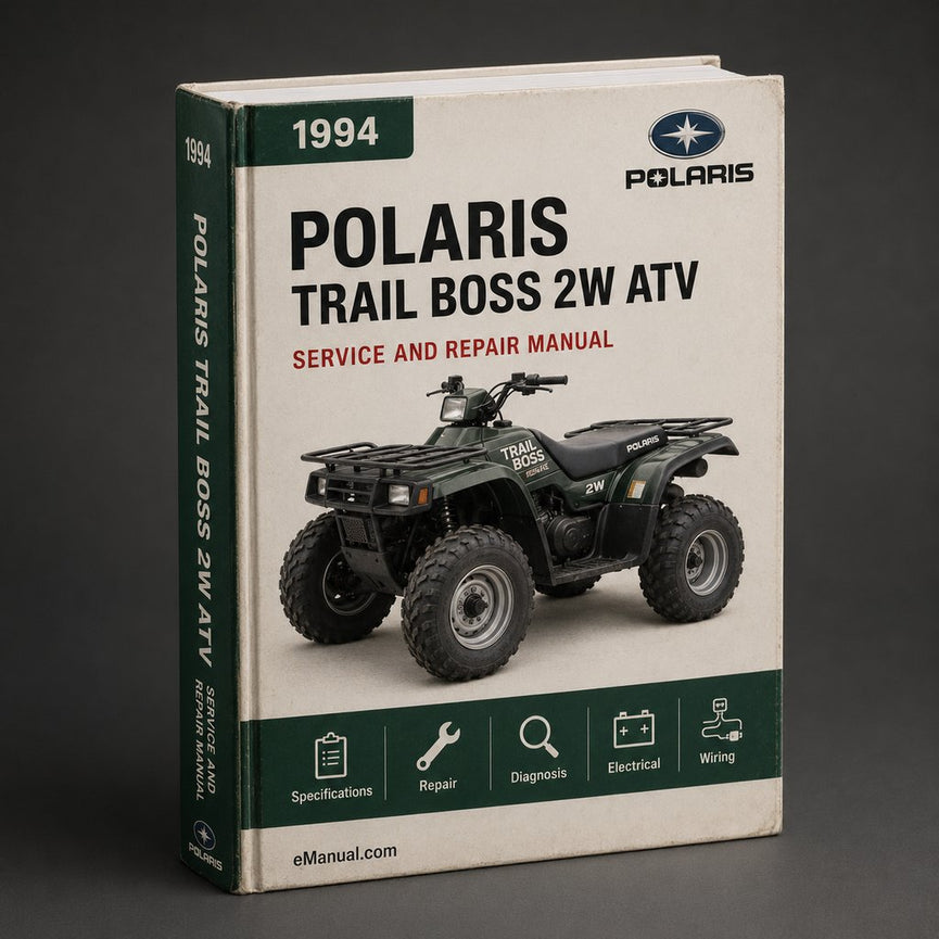 1994 POLARIS TRAIL BOSS 2W ATV Service Repair Manual