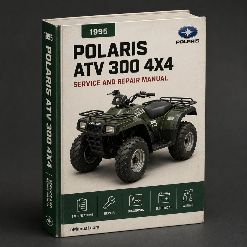 1995 ATV Polaris 300 4x4 Service Repair Manual