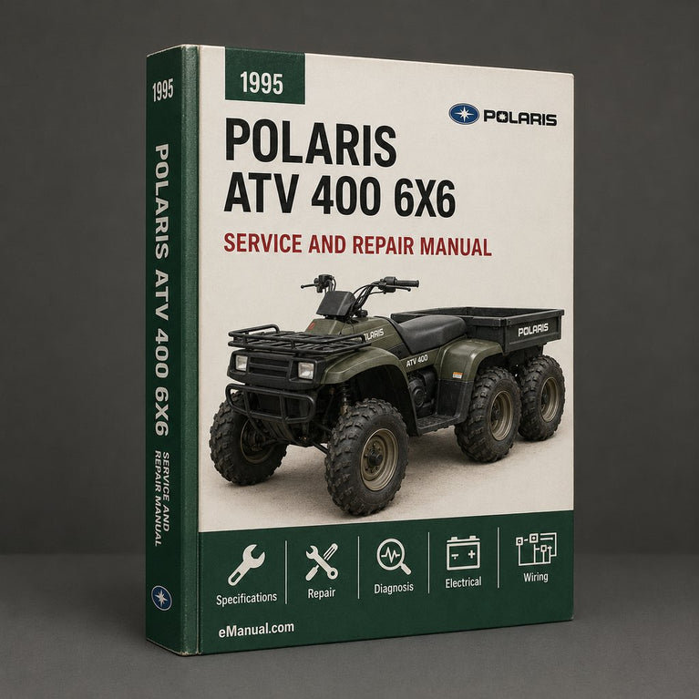 1995 ATV POLARIS 400 6X6 Service Repair Manual