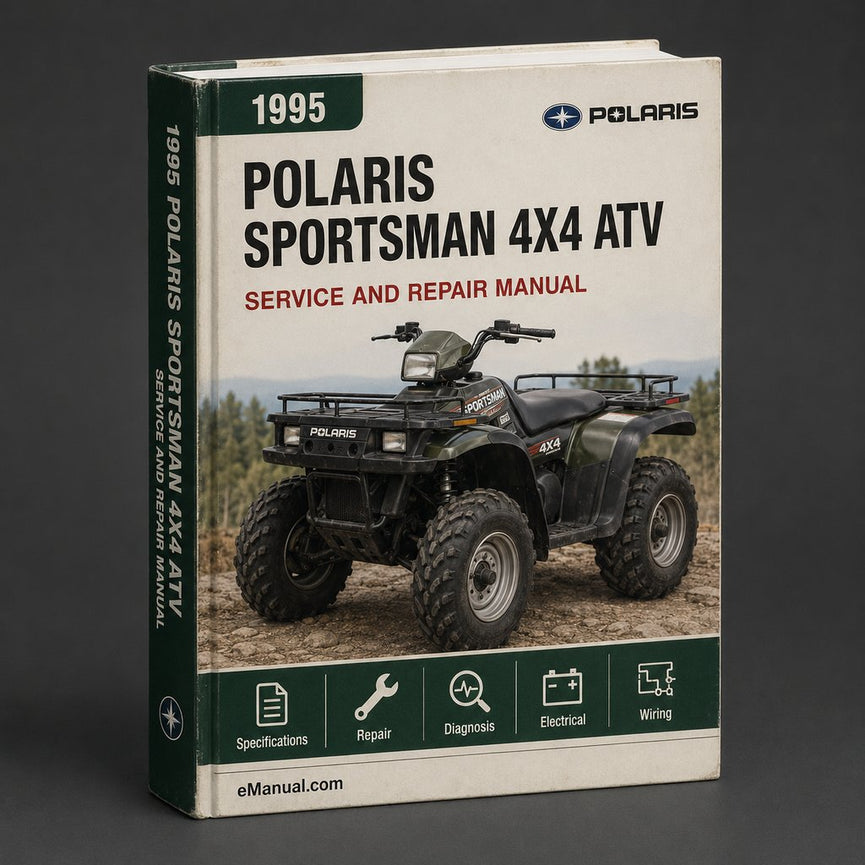 1995 POLARIS SPORTSMAN 4X4 ATV Service Repair Manual