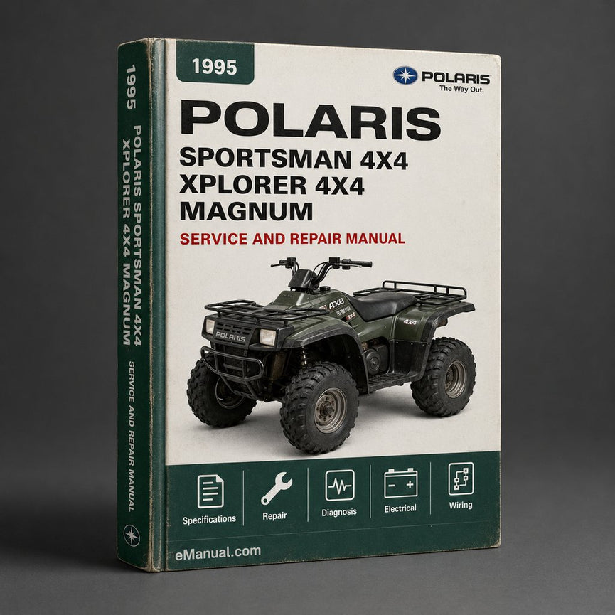 1995 Polaris Sportsman 4X4 Xplorer 4X4 Magnum 2X4 4X4 Service Repair Manual