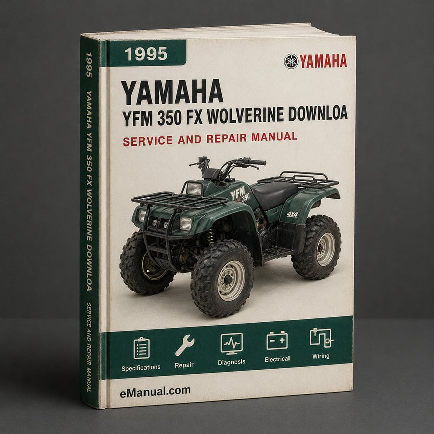 1995-2004 Yamaha YFM 350 FX Wolverine Workshop Service Repair Manual PDF Download