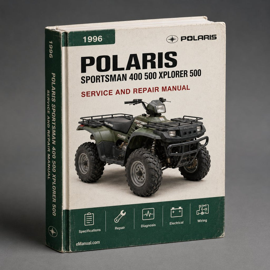 1996 - 2003 Polaris Sportsman 400 500 Xplorer 500 4x4 Service Repair Factory Manual - PDF Download