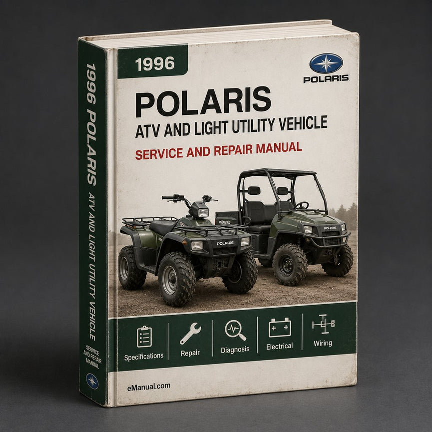 1996-1998 Polaris ATV and Light Utility Vehicle Repair Manual PDF Download