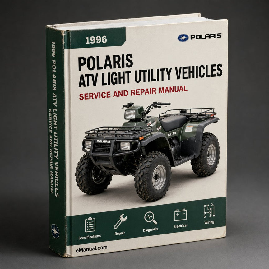1996-1998 POLARIS ATV Light UTILITY VEHICLES Repair Manual PDF Download