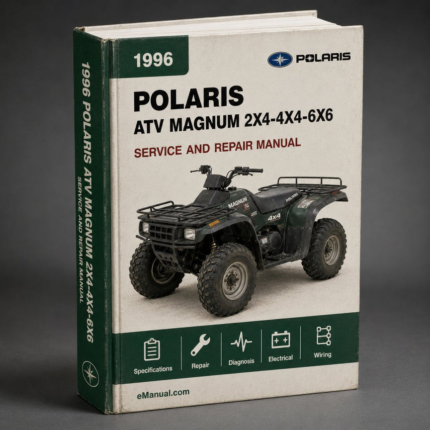 1996-1998 Polaris Atv Magnum 2x4-4x4-6x6 Workshop Service Repair Manual