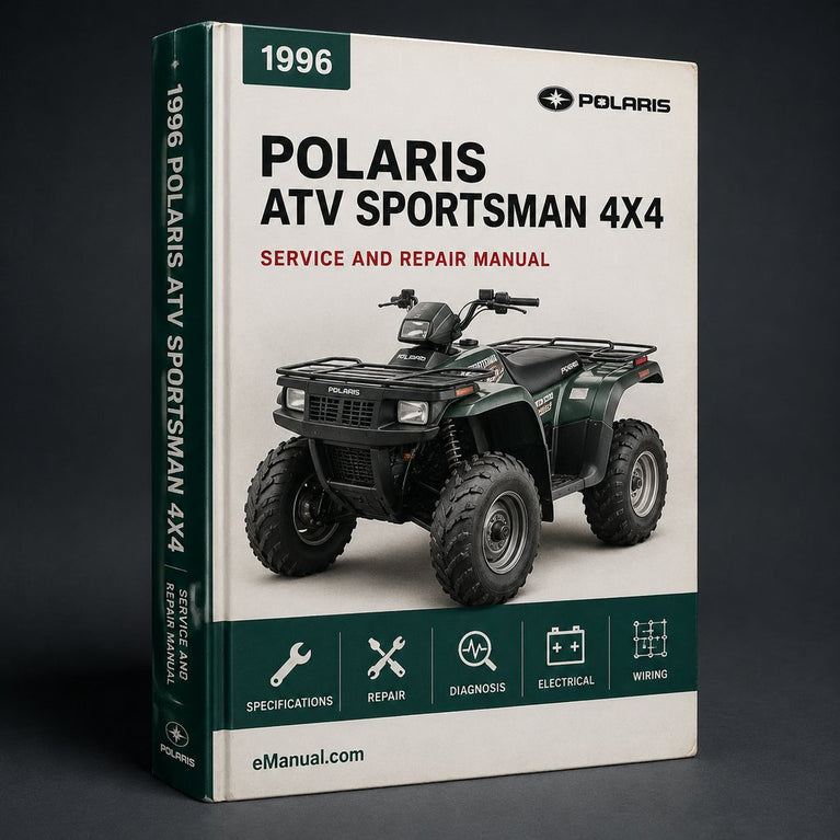 1996-1998 Polaris Atv Sportsman 4x4 Workshop Service Repair Manual