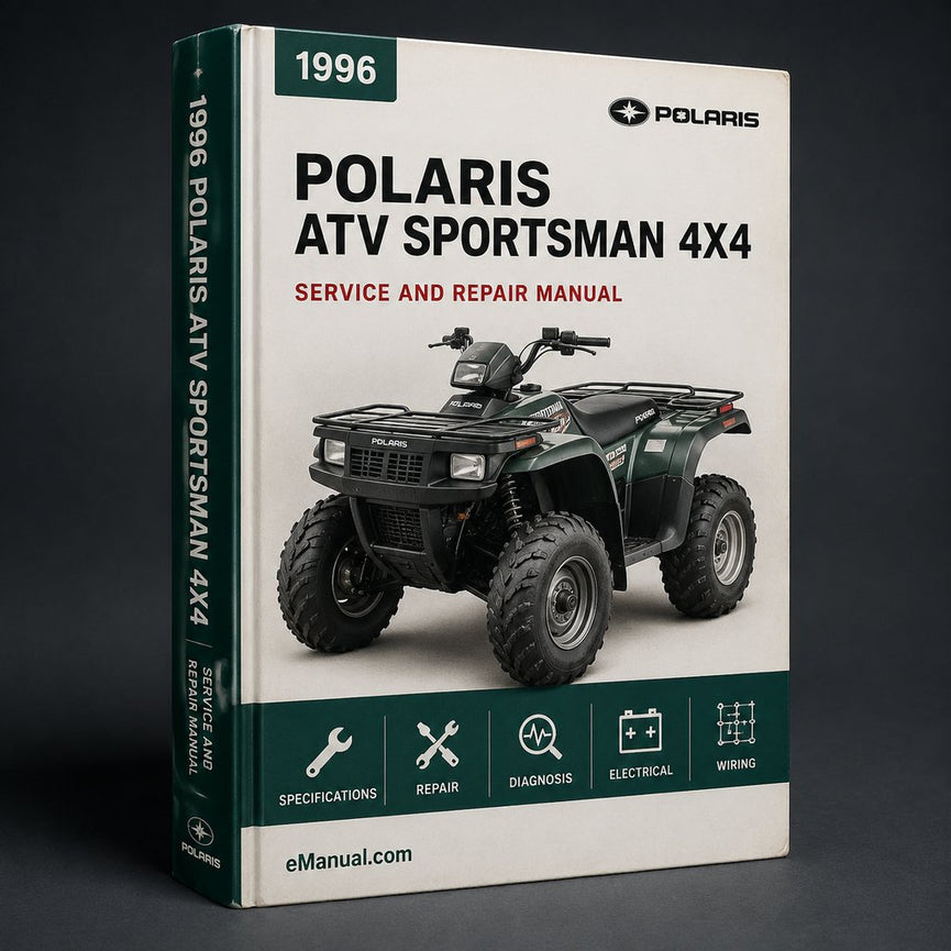 1996-1998 Polaris Atv Sportsman 4x4 Workshop Service Repair Manual
