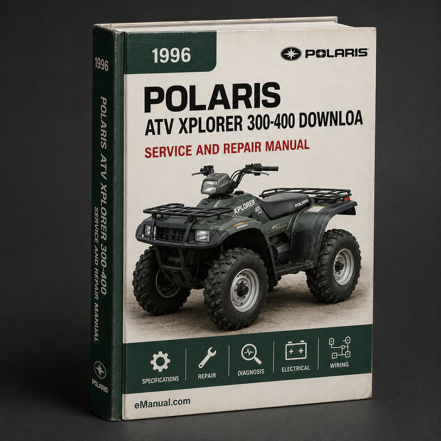 1996-1998 Polaris Atv Xplorer 300-400 Workshop Service Repair Manual PDF Download