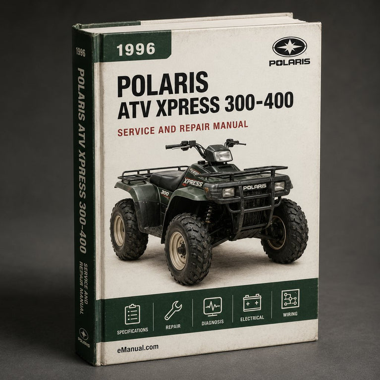 1996-1998 Polaris Atv Xpress 300-400 Workshop Service Repair Manual PDF Download