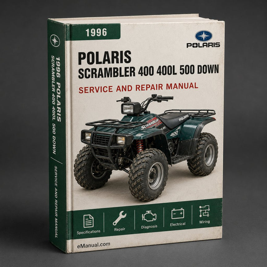 1996-1998 Polaris Scrambler 400 400L 500 Service Repair Workshop Manual PDF Download
