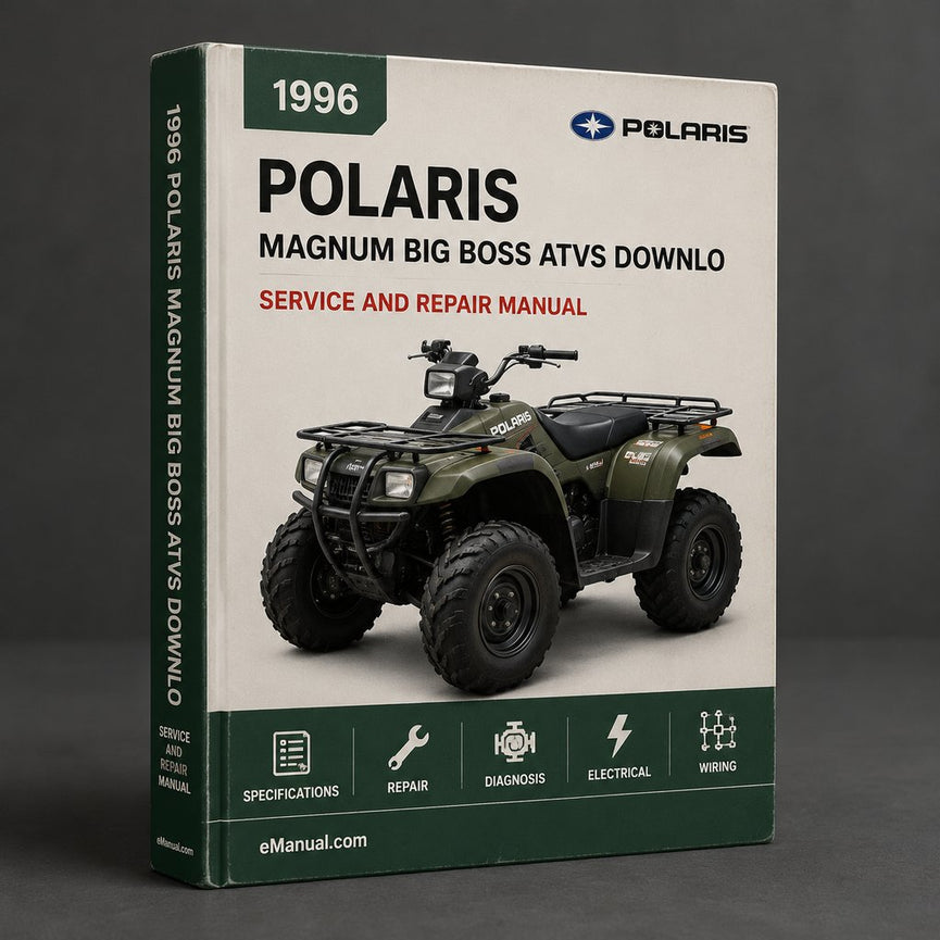 1996-1999 Polaris Magnum Big Boss ATVs Workshop Service Repair Manual PDF Download
