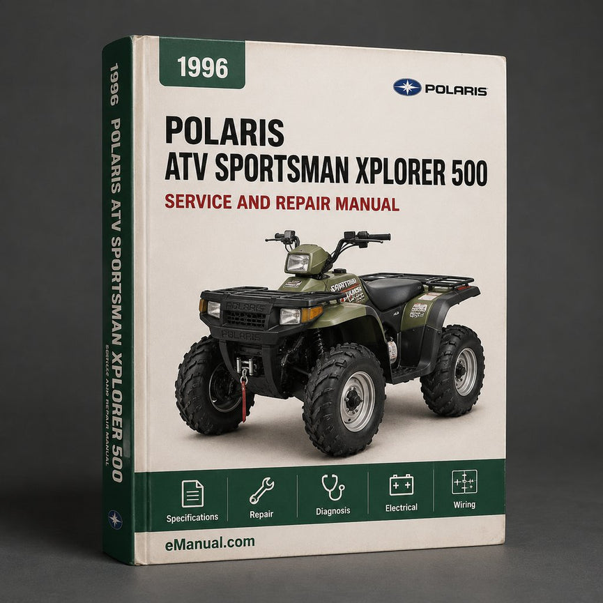 1996-2003 ATV Polaris Sportsman Xplorer 500 Service Repair Manual