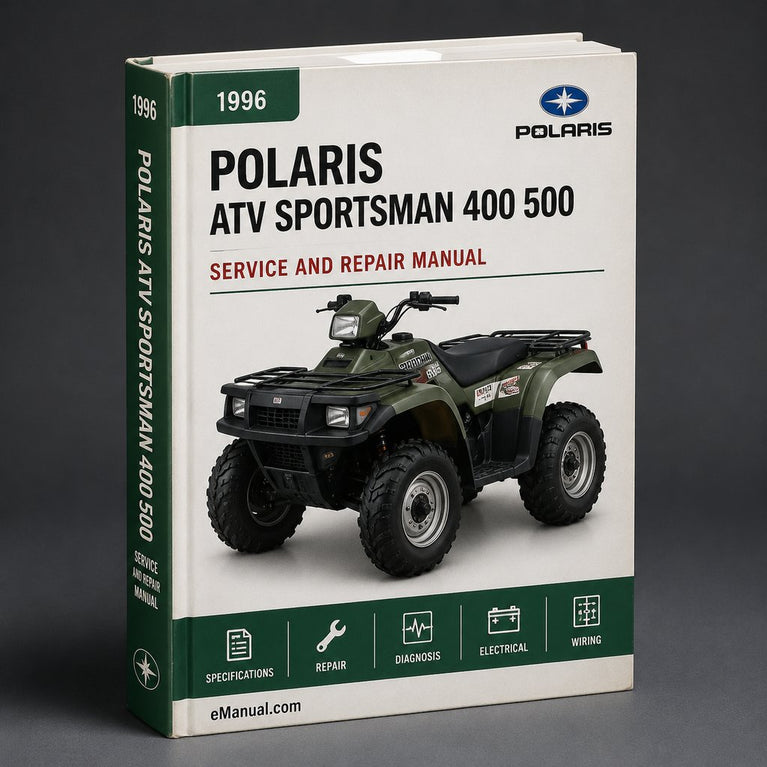 1996-2003 Polaris ATV Sportsman 400 500 Repair Manual PDF Download