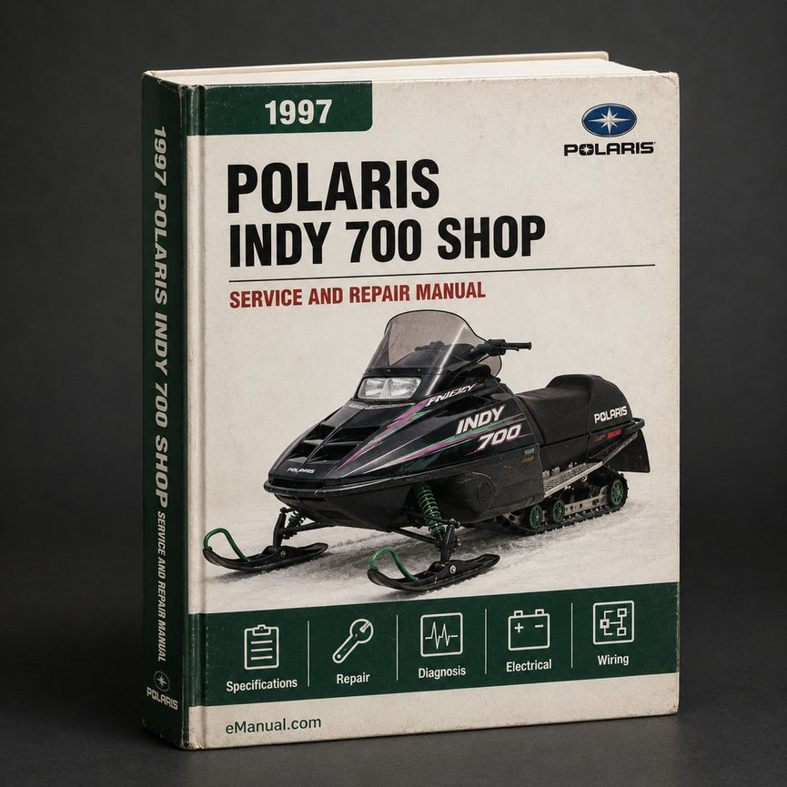 1997 POLARIS INDY 700 Service SHOP Repair Manual