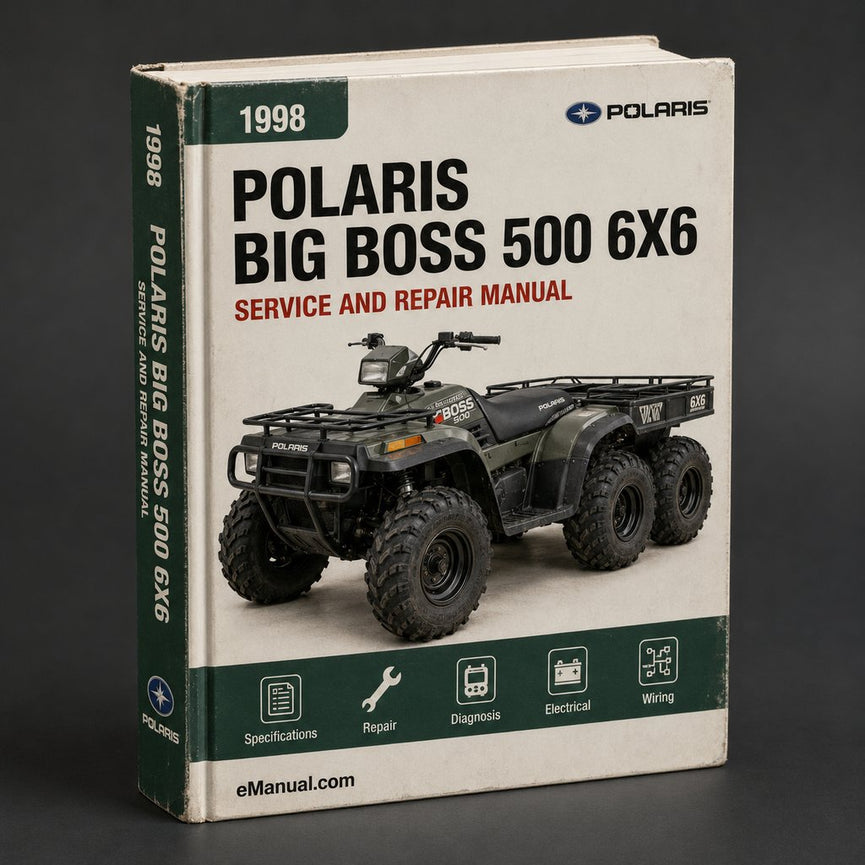 1998 Polaris Big Boss 500 6x6 Parts Manual