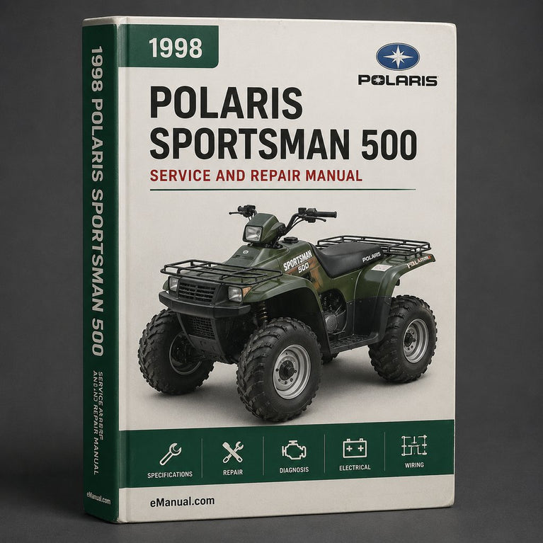 1998 POLARIS SPORTSMAN 500 Parts Catalog